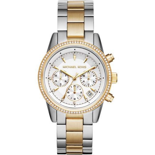 Michael Kors orologio donna Ritz . In acciaio di colore gold MK6474
