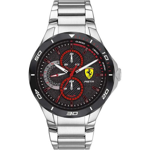Orologio Ferrari Pista Acciaio - Fer0830726