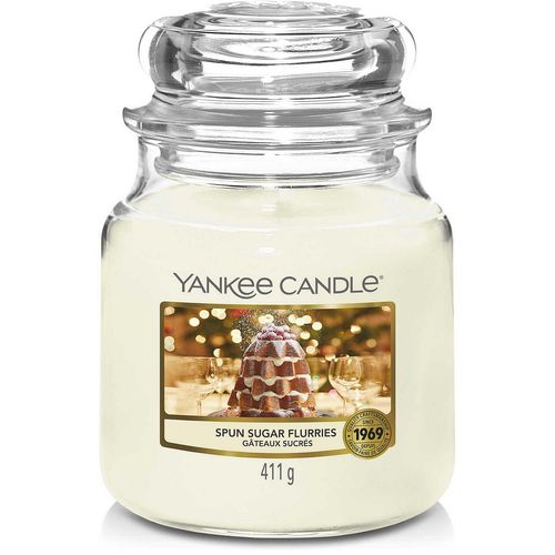 Yankee Candle Medium Jar Spun Sugar Flurries