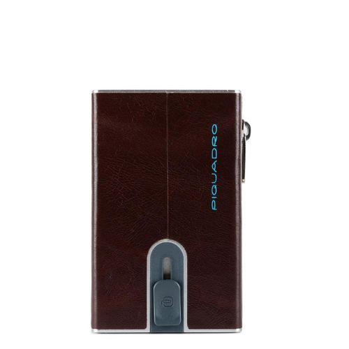 Piquadro Compact Wallet Per Banconote E Carte Di Credito Pp5585b2r/Mo