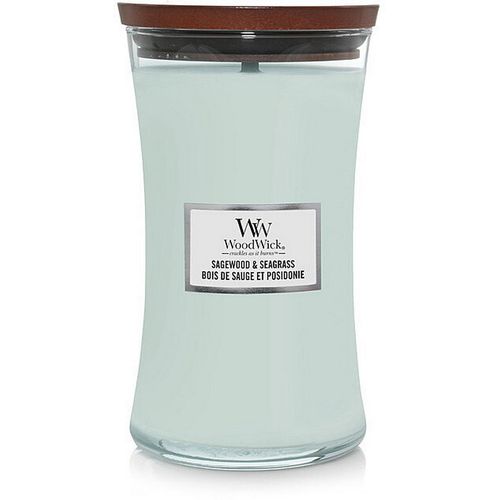 Woodwick Sagewood & Seagrass Large Jar